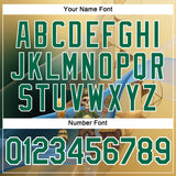 Custom Cream Kelly Green-White 3D Funny Pickleball Paddles Pirate Skeleton Performance T-Shirt