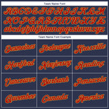 Custom Navy Red-Old Gold 3D Pattern Design Gradient Style Twinkle Star Performance T-Shirt