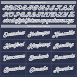 Custom Navy Gray-White 3D Pattern Design Gradient Style Twinkle Star Performance T-Shirt