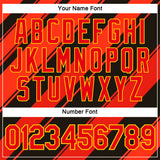 Custom Black Fire Red-Yellow 3D Pattern Design Patriot USA Heat Sportswear Performance T-Shirt