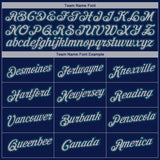 Custom Navy Gray-Teal 3D Seattle City Edition Fade Fashion Performance T-Shirt