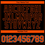 Custom Black Orange-Gray 3D San Francisco City Edition Fade Fashion Performance T-Shirt