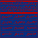 Custom Royal Red 3D Philadelphia City Edition Fade Fashion Performance T-Shirt