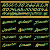 Custom Black Old Gold-Kelly Green 3D Boston City Edition Fade Fashion Performance T-Shirt