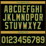 Custom Black Old Gold-Kelly Green 3D Boston City Edition Fade Fashion Performance T-Shirt