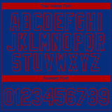 Custom Royal Red 3D Chicago City Edition Fade Fashion Performance T-Shirt