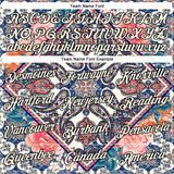 Custom Stitched Cream Black 3D Pattern Design Ethnic Paisley Floral Bandana Sports Pullover Sweatshirt Hoodie