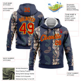 Custom Stitched Navy Red-Yellow 3D Pattern Design Ethnic Paisley Floral Bandana Sports Pullover Sweatshirt Hoodie