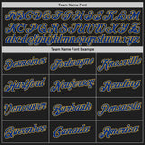 Custom Stitched Black Royal-Old Gold 3D Pattern Design Abstract Brush Stroke Sports Pullover Sweatshirt Hoodie