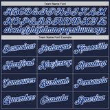 Custom Stitched Navy Royal-White 3D Pattern Design Abstract Brush Stroke Sports Pullover Sweatshirt Hoodie