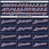 Custom Stitched Navy Light Blue-Orange 3D Pattern Design Abstract Brush Stroke Sports Pullover Sweatshirt Hoodie