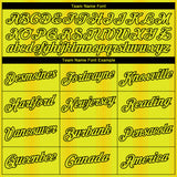 Custom Stitched Neon Yellow Black 3D Pattern Design Geometric Shape Sports Pullover Sweatshirt Hoodie