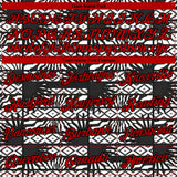 Custom Stitched Black Red-White 3D Pattern Design Geometric Shape Sports Pullover Sweatshirt Hoodie