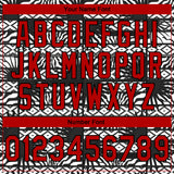 Custom Stitched Black Red-White 3D Pattern Design Geometric Shape Sports Pullover Sweatshirt Hoodie