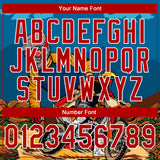 Custom Stitched Blue Red-White 3D Pattern Design Motorcycle Motocross Racing Sports Pullover Sweatshirt Hoodie