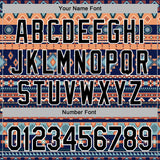 Custom Stitched Navy Black-White 3D Pattern Design Tribal Ethnic Native American Sports Pullover Sweatshirt Hoodie