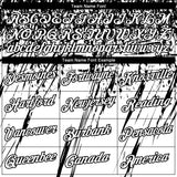 Custom Stitched White Black 3D Pattern Design Splash Grunge Art Sports Pullover Sweatshirt Hoodie