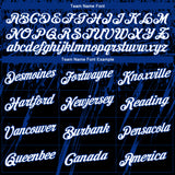 Custom Stitched Black White-Royal 3D Pattern Design Splash Grunge Art Sports Pullover Sweatshirt Hoodie