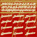 Custom Stitched Red White-Old Gold 3D Pattern Design Splash Grunge Art Sports Pullover Sweatshirt Hoodie