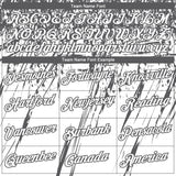 Custom Stitched White Steel Gray 3D Pattern Design Splash Grunge Art Sports Pullover Sweatshirt Hoodie