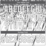 Custom Stitched White Steel Gray 3D Pattern Design Splash Grunge Art Sports Pullover Sweatshirt Hoodie