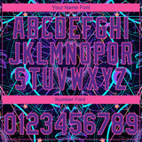 Custom Stitched Black Purple-Pink 3D Pattern Design Magic Mushrooms Over Sacred Geometry Psychedelic Hallucination Sports Pullover Sweatshirt Hoodie
