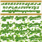 Custom Stitched White Grass Green-Old Gold 3D Pattern Design St. Patrick's Day Shamrock Sports Pullover Sweatshirt Hoodie