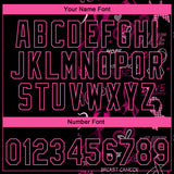 Custom Stitched Black Pink 3D Pattern Design Pink Ribbon Breast Cancer Awareness Month Women Health Care Support Sports Pullover Sweatshirt Hoodie