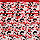 Custom Stitched Camo Red-White 3D Flamingo Sports Pullover Sweatshirt Salute To Service Hoodie