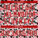 Custom Stitched Camo Red-White 3D Flamingo Sports Pullover Sweatshirt Salute To Service Hoodie