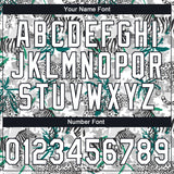 Custom Stitched Camo White-Black 3D Tropical Jungle Animal Sports Pullover Sweatshirt Salute To Service Hoodie