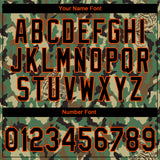 Custom Stitched Camo Black-Orange 3D Animal Tiger Sports Pullover Sweatshirt Salute To Service Hoodie