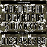 Custom Stitched Camo Black-White 3D Hand Painted Face Sports Pullover Sweatshirt Salute To Service Hoodie