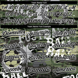 Custom Stitched Camo Black-White 3D Football Sports Pullover Sweatshirt Salute To Service Hoodie