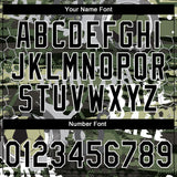 Custom Stitched Camo Black-White 3D Football Sports Pullover Sweatshirt Salute To Service Hoodie