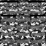 Custom Stitched Camo Black-White 3D Sports Pullover Sweatshirt Salute To Service Hoodie