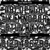 Custom Stitched Camo Black-White 3D Sports Pullover Sweatshirt Salute To Service Hoodie