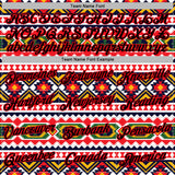 Custom Stitched White Black Yellow Green-Fire Red 3D Mexico Aztec Pattern Sports Pullover Sweatshirt Hoodie