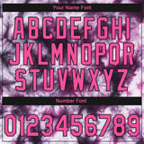 Custom Stitched Tie Dye Pink-Black 3D Sports Pullover Sweatshirt Hoodie