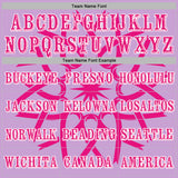 Custom Light Purple Hot Pink-White 3D Pink Ribbon Breast Cancer Awareness Women Health Care Support Sports Pullover Sweatshirt Hoodie