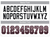 Custom Light Gray Black-Cardinal Drift Fashion Football Jersey