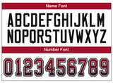Custom Red Black-Gray Drift Fashion Football Jersey