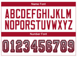 Custom Light Gray Red-Black Drift Fashion Football Jersey