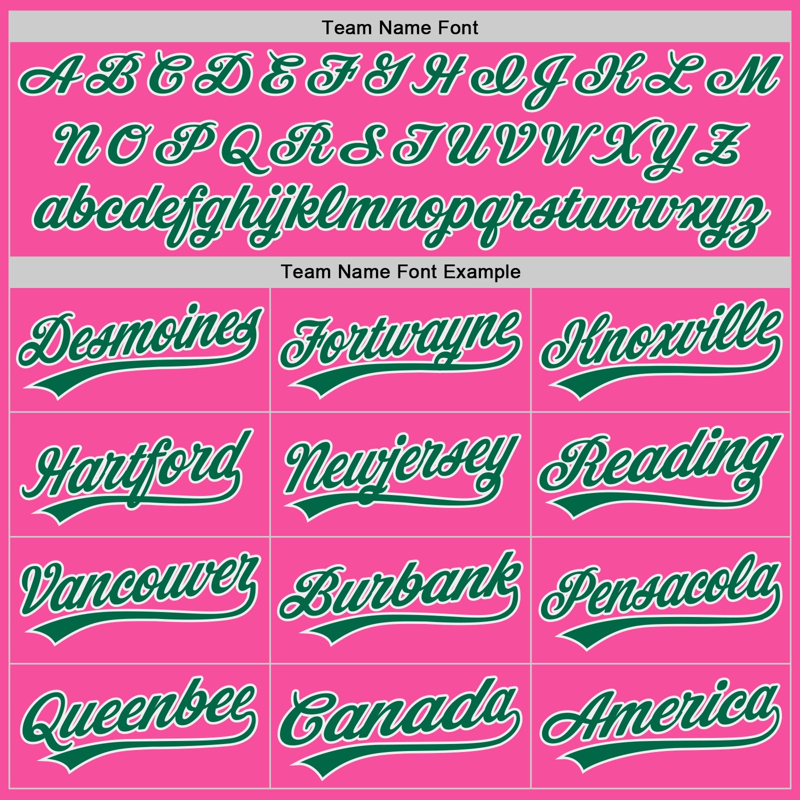 Custom Pink Kelly Green-White Authentic Baseball Jersey