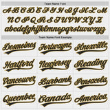 Custom White Black-Old Gold Authentic Baseball Jersey
