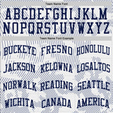 Custom White Navy Curve Lines Round Neck Sublimation Basketball Suit Jersey