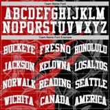 Custom Graffiti Pattern White Black Red-Gray Scratch Round Neck Sublimation Basketball Suit Jersey
