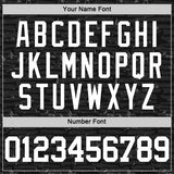 Custom Black White Fragment Art Round Neck Sublimation Basketball Suit Jersey