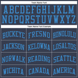 Custom Navy Blue Round Neck Suit Basketball Jersey