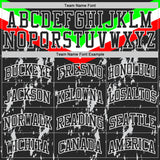 Custom Black Neon Green Red-White Geometric Chevron Stripe Paint Splatter Round Neck Sublimation Basketball Suit Jersey